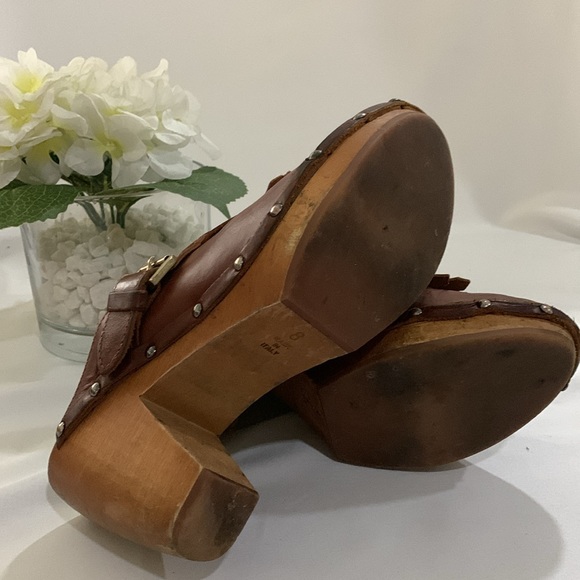 🔥1/2 OFF SUMMER SALE🔥 VINTAGE 1937 Footwear Studded Clog Mule - Picture 11 of 12